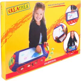 Creathek Magnet Maltafel mit 4 Stempeln