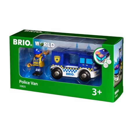 33825 BRIO Polizeiwagen mit Licht und Sound