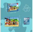 Ravensburger 9064 Puzzle Heldenhafte Hunde 2 X 24 Teile