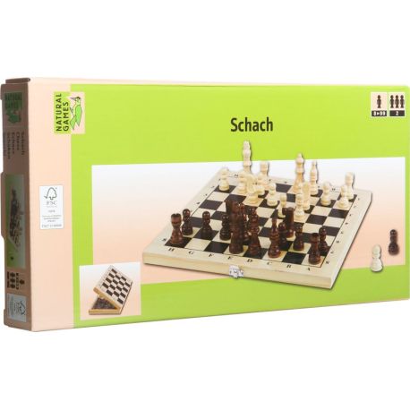 Natural Games Schachkassette hell, 29x29cm