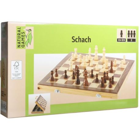 Natural Games Schachkassette 40 x 20 x 6 cm
