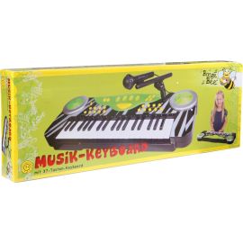 Boogie Bee Elektronisches Keyboard mit Mikrofon, Länge 68 cm