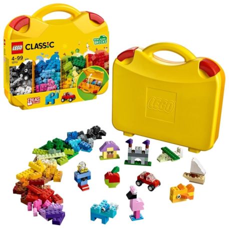 LEGO® Classic 10713 Bausteine Starterkoffer, Farben sortieren, 213 Teile