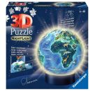 Ravensburger 11844 Puzzle Nachtlicht Erde bei Nacht 3D 72 Teile