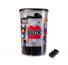 Blox 100 schwarze 8er Steine in Dose
