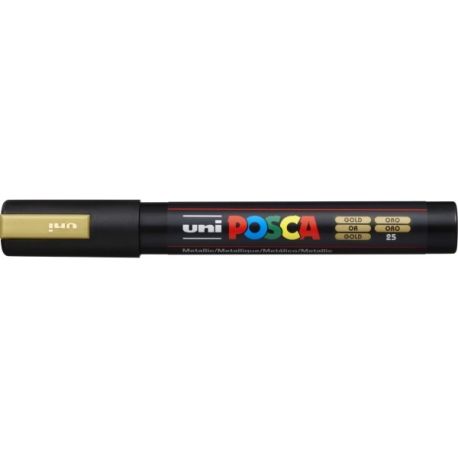Marker uni POSCA PC-5M gold