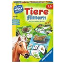 Ravensburger 25034 - Tiere füttern - Spielen und Lernen, Lernspiel für Kinder ab 3-6 Jahren, Spielend Neues Lernen für