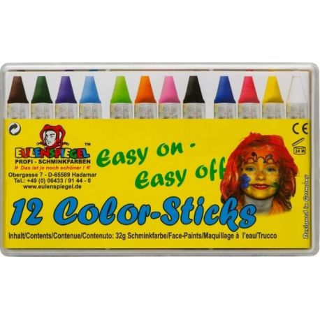 Eulenspiegel 626122 Color-Sticks - 12 Stück