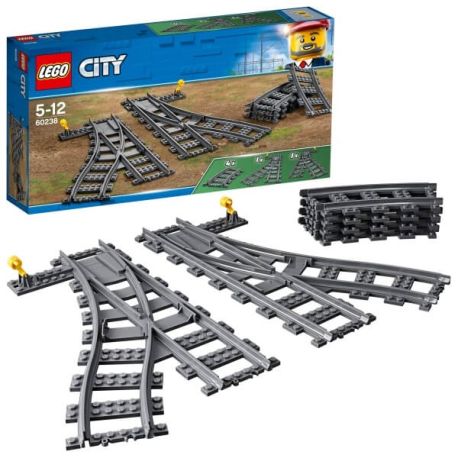 LEGO® City 60238 Weichen, 8 Teile