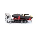 SIKU 2715 MAN LKW mit Motorboot
