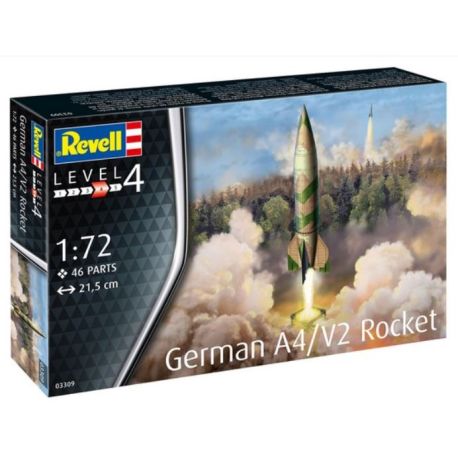 German A4/V2 Rocket, Revell Modellbausatz