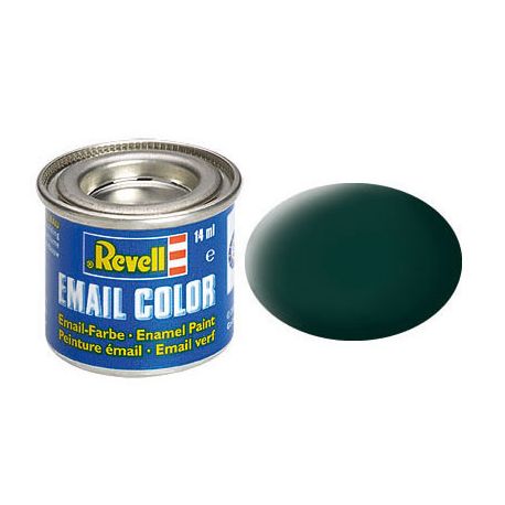 schwarzgrün, matt 14 ml-Dose, Revell Modellbau-Farbe auf Kunstharzbasis