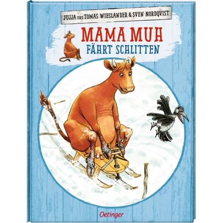 Mama Muh fährt Schlitten