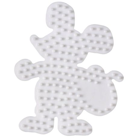 Hama®Bügelperlen Midi - Stiftplatte Maus.