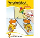 Vorschulblock - Konzentration und Wahrnehmung ab 5 Jahre. Ab 5 Jahre.