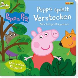 Panini Verlags GmbH, Peppa Pig - Peppa spielt verstecken, Klappenbuch