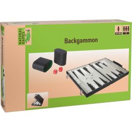 Natural Games Backgammon Kunstleder 47x37 cm