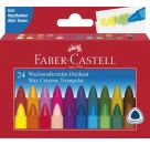 Wachsmalstifte dreikant 24-er Kartonetui