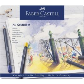Farbstift Goldfaber 24-Metalletui
