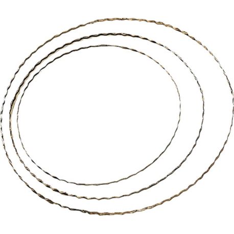 Drahtring20cm gewellt