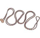 Outdoor active Schwungseil mit Holzkugeln, Länge 5 m