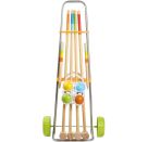 Outdoor active Krocketwagen für 4 Spieler, Länge 80 cm