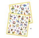 Stickerbögen: Meerjungfrauen