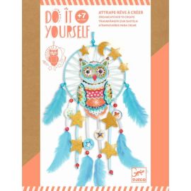 Do it yourself: Traumfänger zum Basteln: Goldene Eule