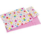 Puppenbettzeug Sterne