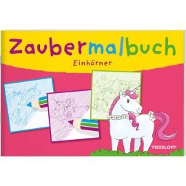 Zaubermalbuch. Einhörner