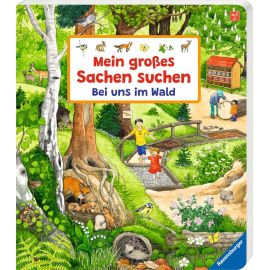 Mein großes Sachen suchen: Bei uns im Wald