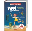 Pippi Langstrumpf. Alle Abenteuer in einem Band. Enthält alle drei Kinderbücher, modern und farbig illustriert von Kat