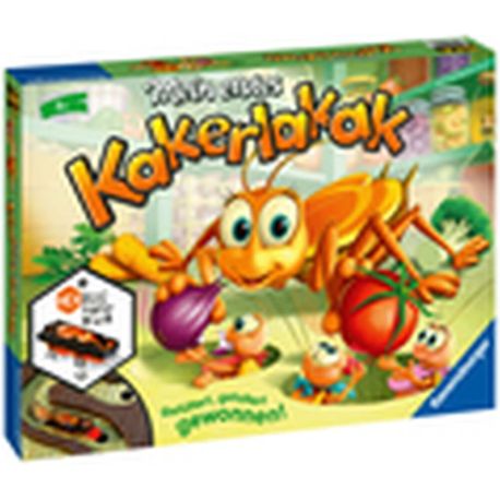 Ravensburger 20548 - Mein erstes Kakerlakak  - Aktionspiel mit elektronischer Kakerlake für die Kleinen, Kinderspiel f