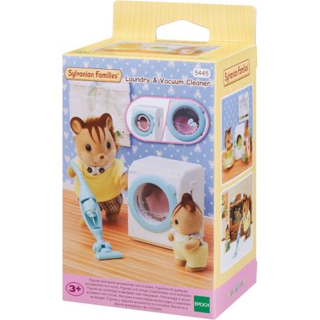 Sylvanian Families 5445 Waschmaschine + Staubsauger