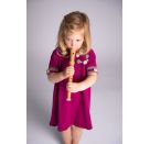 Boogie Bee Blockflöte Holz Barock, 32 cm