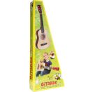 Boogie Bee Holzgitarre mit 6 Saiten, 75 cm