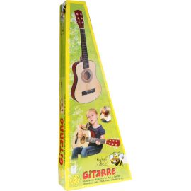Boogie Bee Holzgitarre mit 6 Saiten, 75 cm