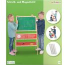 SpielMaus Holz Schreib- und Magnettafel, inkleide Kreide