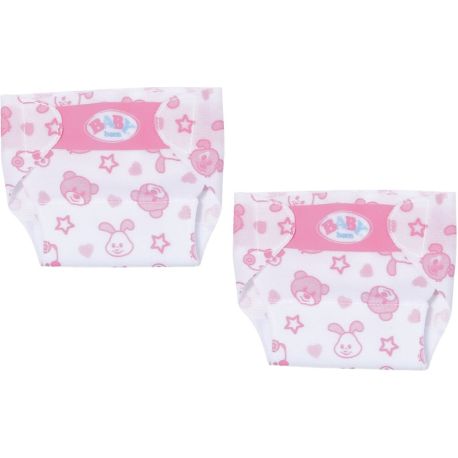 Zapf BABY born Little Windeln 2 Stck 36 cm