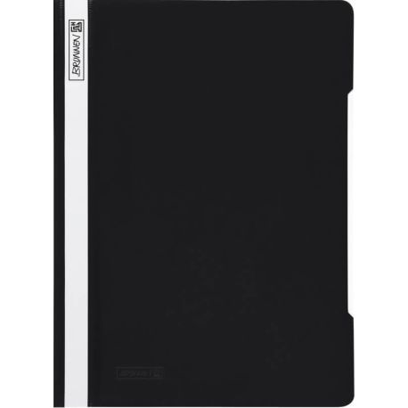 Schnellhefter schwarz Folie