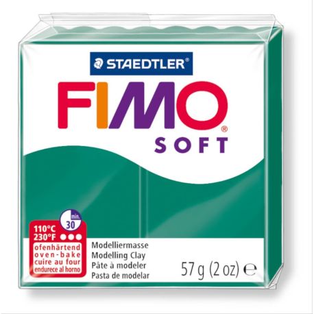 Fimo Soft 57g smaragd