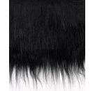 Haarplüsch14x20cm sw