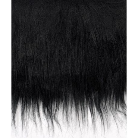 Haarplüsch14x20cm sw