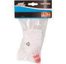 New Sports Federbälle, weiß, 5 Stück