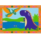 Ravensburger CreArt 28694  - Land der Dinosaurier  - Malen nach Zahlen für Kinder 5-7 Jahre