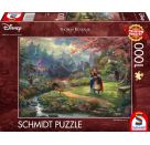 Schmidt Spiele Puzzle Thomas Kinkade, Disney, Mulan, 1000 Teile