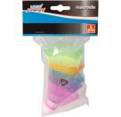 New Sports Federbälle, bunt, 6 Stück