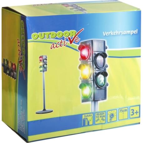 Outdoor active Verkehrsampel mit Funktion, Höhe 75 cm