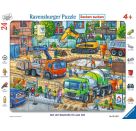 Ravensburger 5142 Puzzle Auf der Baustelle ist was los! 24 Teile