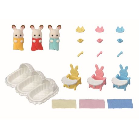 Sylvanian Families 5532 Erstausstattung für Drillinge